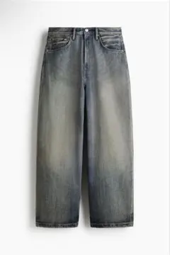 【完売品】H&M スーパーバギー　40/30 ダークデニムブルー希少サイズ