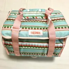 サーモス ファミリーフレッシュランチボックス ブルーボーダー DJF-4002