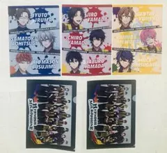 ヒプノシスマイクxCOCO'Sココス第4弾コラボクリアフアイル5枚セット