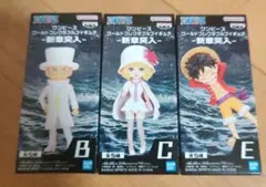ワンピースワールドコレクタブルフィギュア カク ステューシー　ルフィー