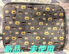 非売品【ノラネコぐんだん】でかポーチ/バッグ/工藤ノリコ/ねこ/猫/グレーのサムネイル