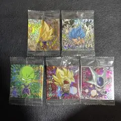ドラゴンボール 超戦士シール 5枚セット