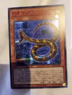 遊戯王　プレミアムパック　猛毒マムシ　赤シク