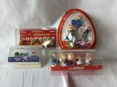 ★未開封 非売品 スヌーピー ディズニー フィギュアセット TOMY グリコ