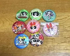 パワーパフガールズ 刺繍 缶バッジ