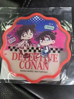 くら寿司 ラバーコースター コナン＆蘭 コースター