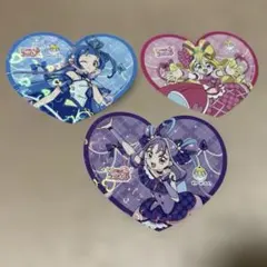ビアードパパ＆キミとアイドルプリキュア♡コラボコースター2枚＋1枚セット！人気♡