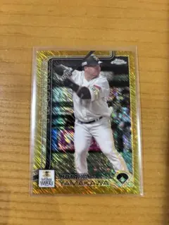 山川穂高 topps NPB chrome2025 50シリ ジャージナンバー