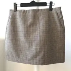 UNIQLO チェック柄タイトスカート
