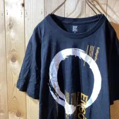 ss3445 グラニフ プリント Tシャツ 半袖 黒 M