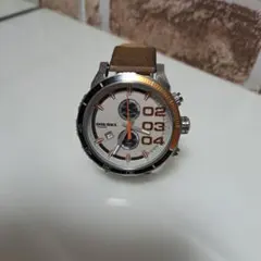 【ジャンク品】DIESEL ディーゼル クォーツ クロノグラフ 腕時計
