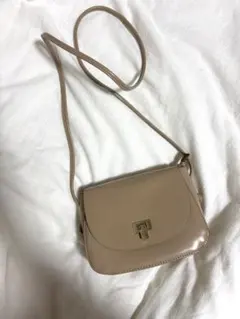 ベージュ ショルダーバッグ ミニバッグ GRL グレイル