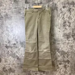 ✨UNIQLO✨ユニクロ♡チノパン♡ブーツカットパンツ♡カーキ(ウエスト58cm