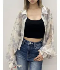GYDA❤︎シアーショートシャツのサムネイル