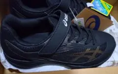 アシックス ASICS レーザービーム 21.5cm LAZERBEAM 黒／金