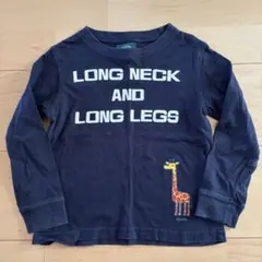 LAUNDRY ランドリー 長袖カットソー Tシャツ 紺 100