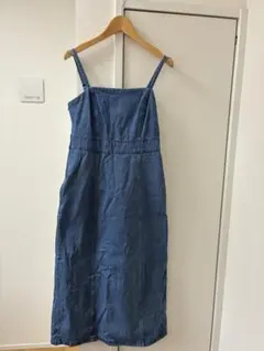 デニムキャミワンピース