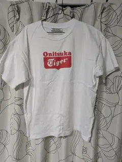 Onitsuka Tiger Tシャツ ホワイト ロゴ