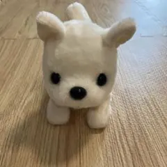 犬のぬいぐるみ ホワイト　ワンワン鳴く　動く
