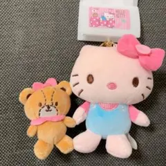 サンリオ ハローキティ ぬいぐるみキーホルダー タイニーチャム ほんのりピンク