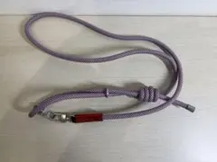 topologie スマホショルダーストラップ 紫と赤