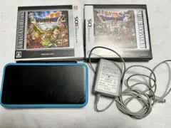 Newニンテンドー2DS LL ターコイズ×ブラック おまけソフト付き