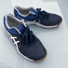 ASICS ネイビー スニーカー　23cm