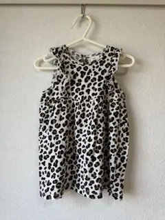 H&M ヒョウ柄ワンピース 6-9M