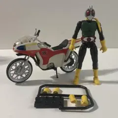 週末限定値下げ　shodo x ショッカーライダー にせ新サイクロン号　セットのサムネイル