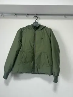 FRRD PERRYオリーブグリーン フード付き ダウンジャケット