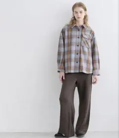 cocaウォッシャブル イージーニットパンツ