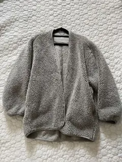 UNIQLO フリースジャケット グレー S