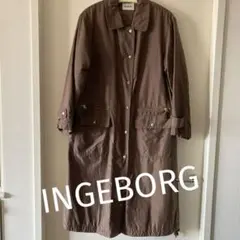 月末セール❣️インゲボルグ　ブラックデニム　ロングコート　ロングジャケット　L 2025年最新】INGEBORG レディース ロングコートの人気アイテム
