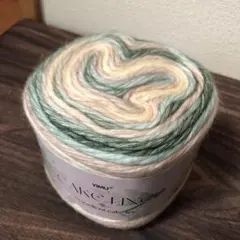 グラデーションコットンヤーン100ｇ グリーン系