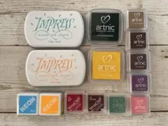 インクパッド　14点セット