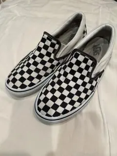 VANS チェッカーボード スリッポン　27cm