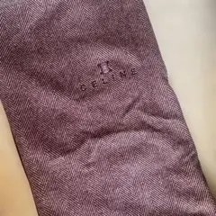 CELINE ヘリンボーンパターン ブランケット