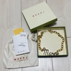 MARNI ロゴネックレス マルニ 箱付きのサムネイル