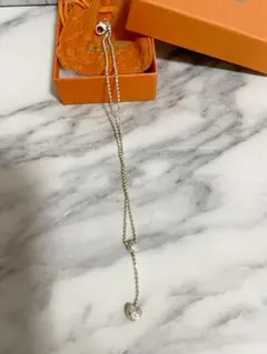 フォリフォリ ハートモチーフネックレス 箱付き