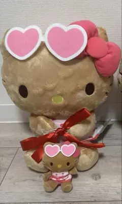 タイトー限定 日焼けキティ ぬいぐるみ 2体セット