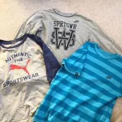 NIKE重ね着2点＆プーマpumaロンT の3点セット　150