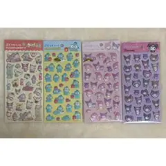 ダイソー DAISO ぷくっとシール サンリオ 4枚 セット