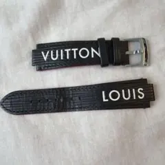 LOUIS VUITTON 時計用ベルト ブラック レッドのサムネイル