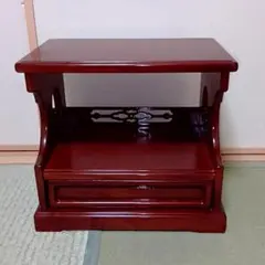 【発送の場合は即購入不可】 唐木家具 花梨 4連 ネストテーブル 花台 飾り台 カリン 無垢材 飾台 サイドテーブル 高卓 入れ子式 中国美術 和家具 唐物 茶道具 96939 karakikagu_0055130000