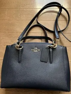 COACH 2WAYクリスティ キャリーオール ショルダー ハンドバッグ