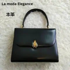 極美品 aspa ホースヘア ハンドバッグ ブラック - メルカリ
