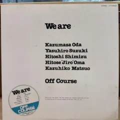 Off Course We are レコード