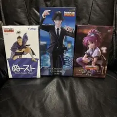 HUNTER×HUNTER ノブナガ クロロ マチ フィギュア セット