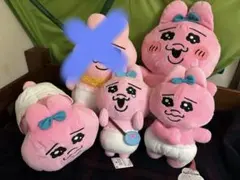 おぱんちゅうさぎ　ぬいぐるみセット