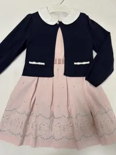 組曲　2点セット　ワンピース&カーディガン　120cm 入学式